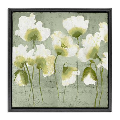 Charming Flower Impressions Floating Frame, design by Vanessa Austin
