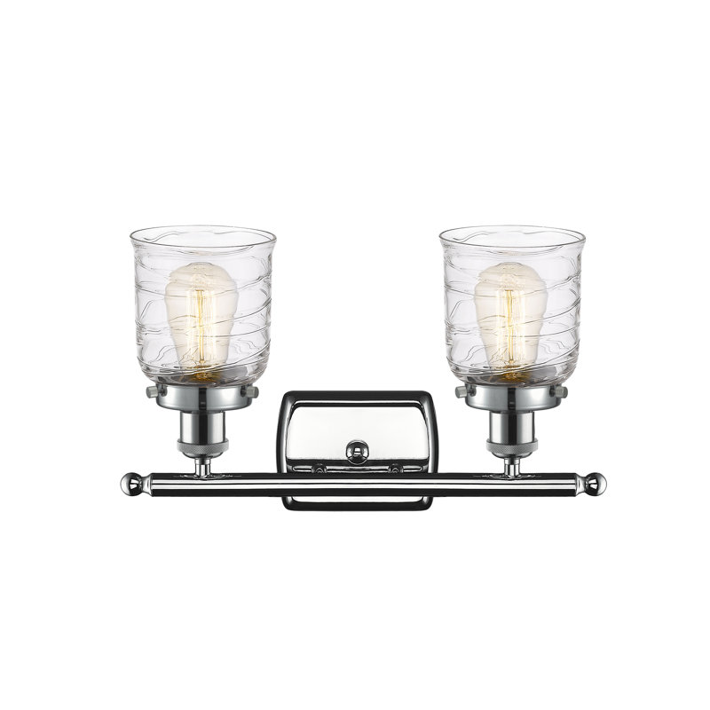 #N/A, Clear Deco Swirl, Polished Chrome, LED