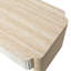Table basse à plateau relevable, bureau moderne en bois extensible avec rangement dissimulé pour une utilisation polyvalente dans la maison et un gain de place