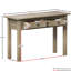Somers 2 Drawer 110Cm Solid Wood Console Table, for Hallway & Living Room Furniture
