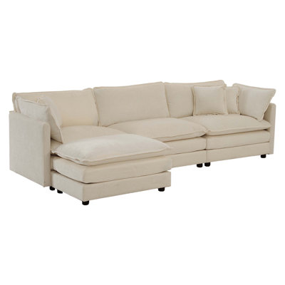 Chenille Comfortable Sofa with Exceptional Resilience and Skin - friendly Fabric, Perfect for Any Interior Decor