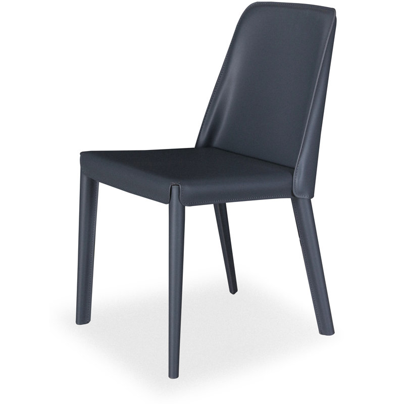 Chaise en cuir Rockport, Bleu marine