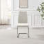 Loren Luxury Fabric Dining Chairs with Legs Upholstered Modern Design - Side Chair-94857781-94857783