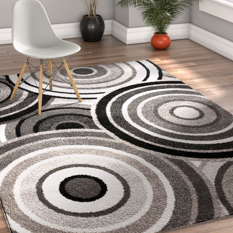 Roxana Geometric Area Rug, Rectangle 120cm x 160cm