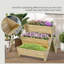 Lit de jardin surélevé 3,6 pi x 2,5 pi Salem