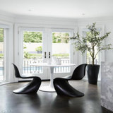 Cisne 17'' H Stacking Side Chair