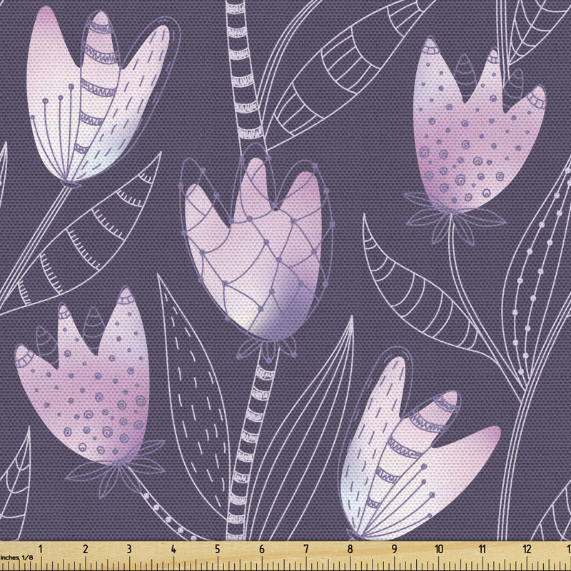 Chenaya Tulips Multi-purpose Fabric