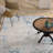Cream/Teal Area Rug-234462313