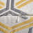 Geometric Feather Throw Pillow