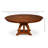 Austin Extendable Round Solid Wood Dining Table-108207502