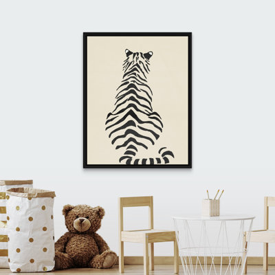 Art encadré pour enfants tiger ii