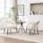 Mann Upholstered Velvet Armchair With Black Legs-852376731