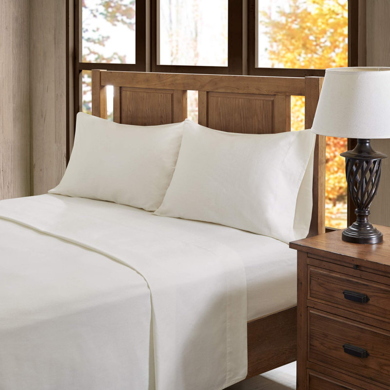 100% Cotton Sheet Set, Ivory