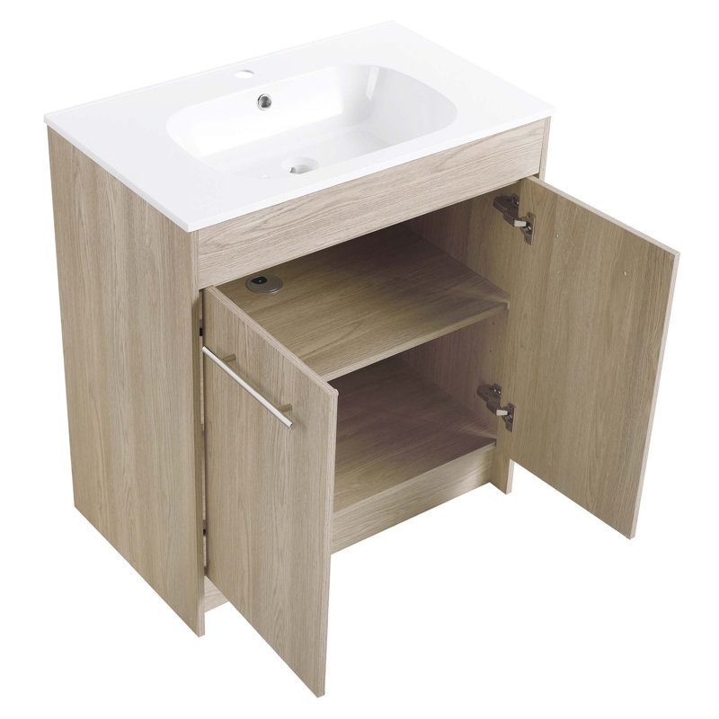 Meuble-lavabo autoportant de 30 po