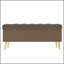 Banc de rangement avec repose-pieds Modern Modern-129931463