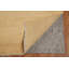 Tapis oriental moderne jaune Gabbeh 9 x 14