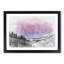 Purple Sky Over the Mountains in Abstract - Picture Frame Graphic Art Print-55765571-55765576