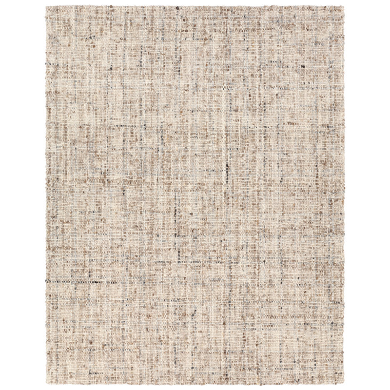 Cambridge Season CMB06 Handwoven Solid Tan Area Rug (3'X12'), Runner 3' x 12', Tan/Cream
