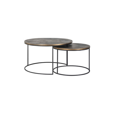 Tulum 2 - Piece Nesting Coffee Table Set