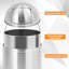 Stainless Steel Swing Top Kitchen Trash Can-148960174
