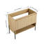 Armoire de rangement pour salle de bain, armoire de salle de bain autoportante avec portes à fermeture douce, armoire de rangement pour salle de bain
