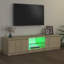 Labonte  TV Cabinet with LED Lights 120x30x35,5 cm-36260467-36263511