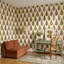 Papier peint formes rétro Mid-Century-645555533-645555534