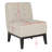 22.4" Wide Tufted Slipper Chair