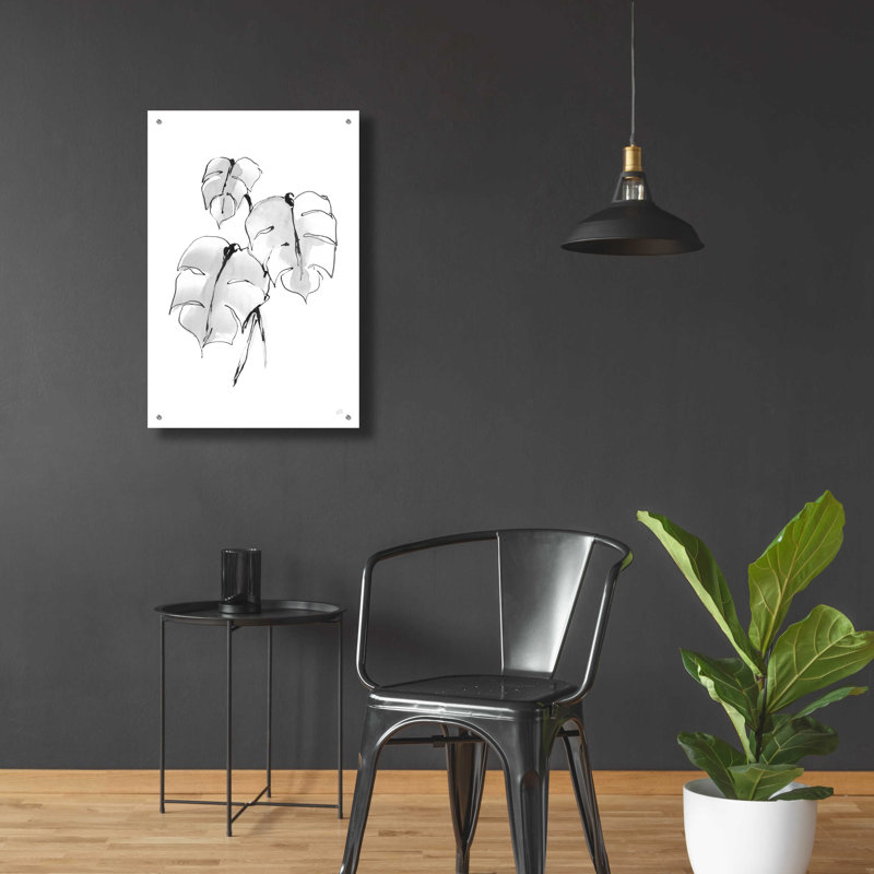 Epic Art «Wash Split Leaf I» par Chris Paschke, Acr «Wash Split Leaf I» par Chris Paschke, H 36 po x l 24 po x P 0,2 po