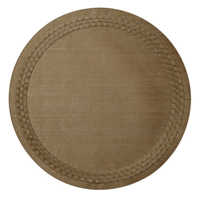 August Vinyl Round Placemat