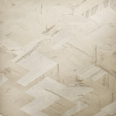 Slow Living Metallic Geometric Wallpaper Roll