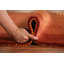 Tapis orange orange Gabbeh