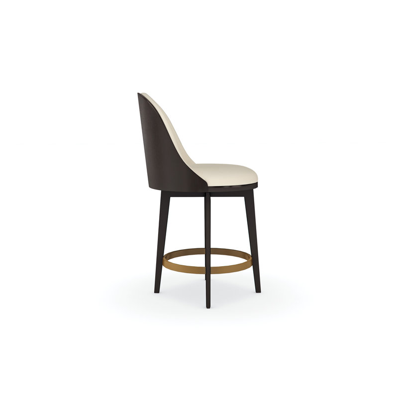 Another Round Swivel Upholstered Stool, Counter Stool (25” Seat Height)
