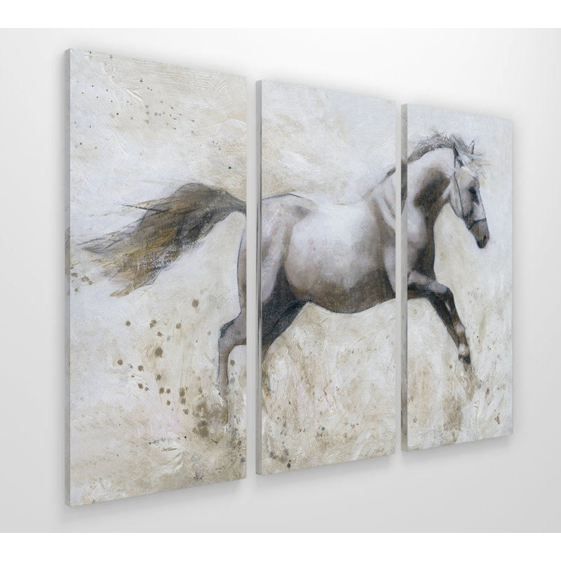 Gallop-multi-pièces sur toile tendue, H 24 po x l 36 po x P 1,5 po