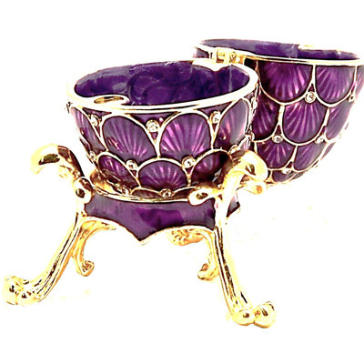 Faberge Metal Decorative Box