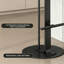 Chaise d'appoint en teck de couleur noire (ensemble de 2)-2126329633-2126329637
