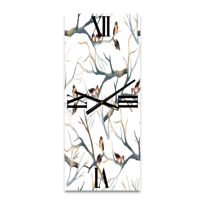 Petits oiseaux sur les branches d'arbre I, Grand