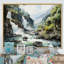 Cascading Dreams Columbia River, reproduction d'art sur toile-722408979-722408985