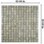 Hudson Edge 1" x 1" Porcelain Mosaic Tile-841589908