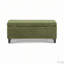 Banc de rangement bouclé avec couvercle rabattable