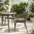 Square Acacia Wood Dining Table