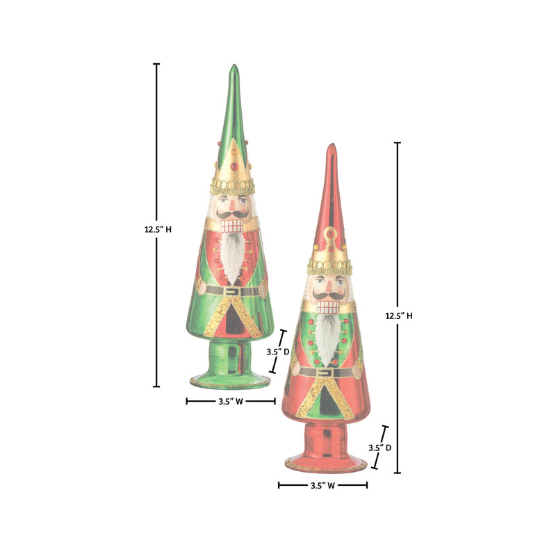 Ensemble de 2 sapins 12,5 po