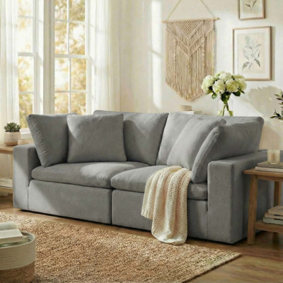 Canapé modulaire 2 pièces Calana Luxe