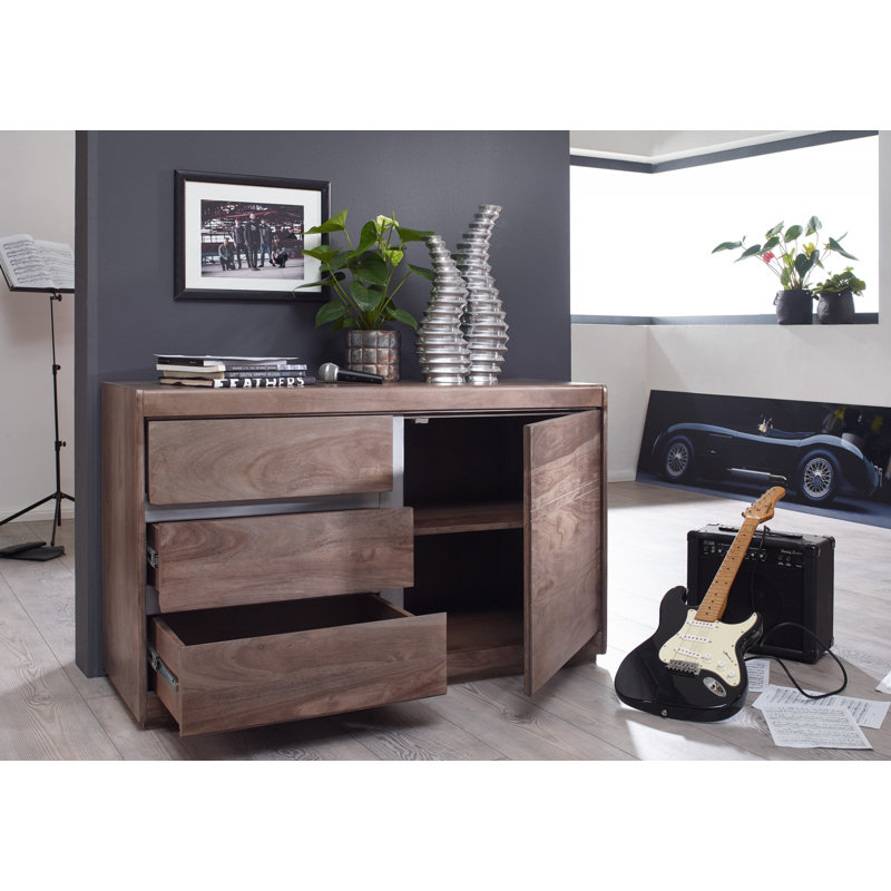 Sydney 127cm Sideboard, Smoked oak