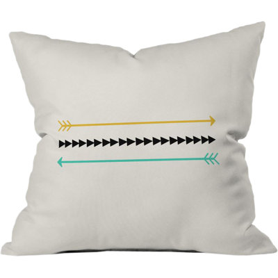 Coussin extérieur à flèches minimales