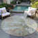 Machine Washable Indoor/Outdoor Claudian ACN1234 Brown Rug