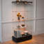 Vitrine moderne en verre avec 2 grands tiroirs-1592967203