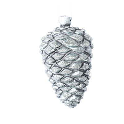 Ornement antique de Noël pomme de pin