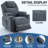 Up To 350 LBS Chenille Power Lift Recliner Chair-1303621506