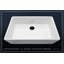 Luxury 36-Inch Solid Fireclay Farmhouse Sink, Flat Front-82987247